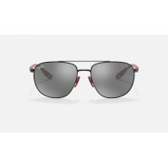 RB3659M SCUDERIA FERRARI COLLECTION
Lenses: Grey Mirror  +  Frame: Black