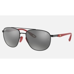 RB3659M SCUDERIA FERRARI COLLECTION
Lenses: Grey Mirror  +  Frame: Black