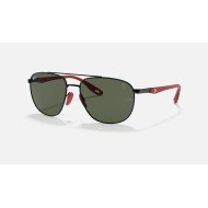 RB3659M SCUDERIA FERRARI COLLECTION
Lenses: Green Classic  +  Frame: Black
