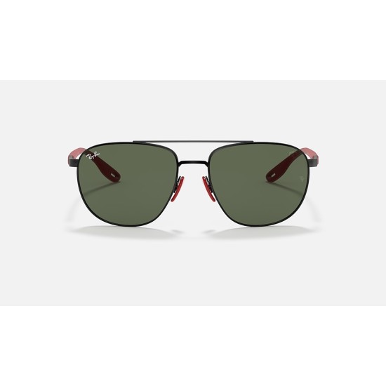 RB3659M SCUDERIA FERRARI COLLECTION
Lenses: Green Classic  +  Frame: Black