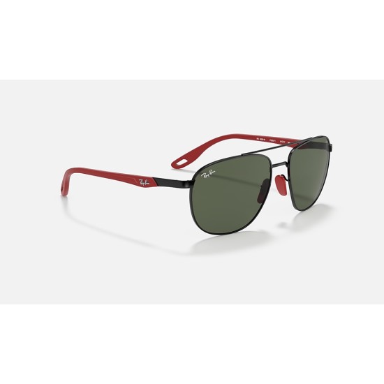 RB3659M SCUDERIA FERRARI COLLECTION
Lenses: Green Classic  +  Frame: Black