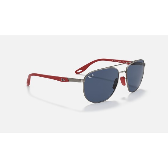 RB3659M SCUDERIA FERRARI COLLECTION
Lenses: Dark Blue Classic  +  Frame: Gunmetal