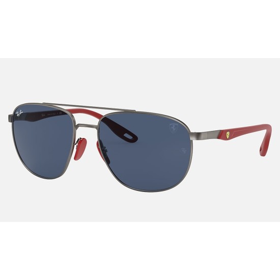 RB3659M SCUDERIA FERRARI COLLECTION
Lenses: Dark Blue Classic  +  Frame: Gunmetal