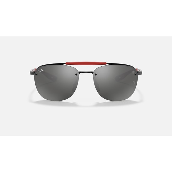 RB3662M SCUDERIA FERRARI COLLECTION
Lenses: Grey Mirror  +  Frame: Black