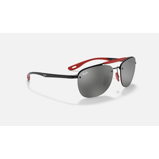 RB3662M SCUDERIA FERRARI COLLECTION
Lenses: Grey Mirror  +  Frame: Black