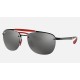 RB3662M SCUDERIA FERRARI COLLECTION
Lenses: Grey Mirror  +  Frame: Black