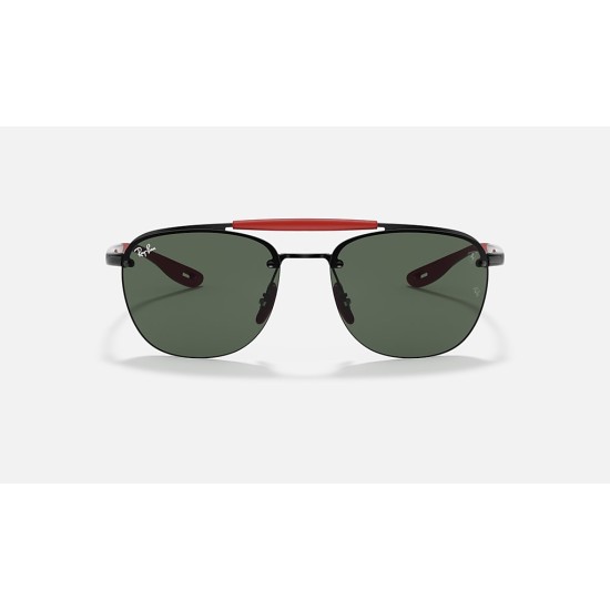 RB3662M SCUDERIA FERRARI COLLECTION
Lenses: Green Classic  +  Frame: Black