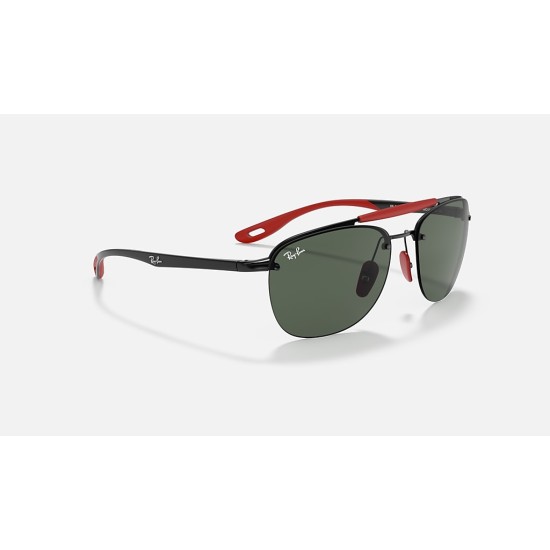 RB3662M SCUDERIA FERRARI COLLECTION
Lenses: Green Classic  +  Frame: Black