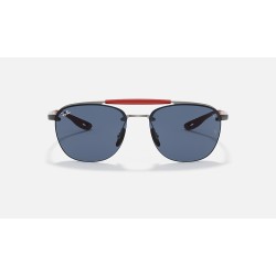 RB3662M SCUDERIA FERRARI COLLECTION
Lenses: Dark Blue Classic  +  Frame: Gunmetal