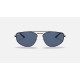 RB3668
Lenses: Dark Blue Classic  +  Frame: Rubber Black