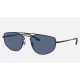 RB3668
Lenses: Dark Blue Classic  +  Frame: Rubber Black
