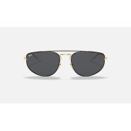 RB3668
Lenses: Grey Classic  +  Frame: Shiny Gold