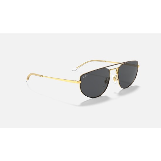 RB3668
Lenses: Grey Classic  +  Frame: Shiny Gold