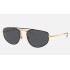 RB3668
Lenses: Grey Classic  +  Frame: Shiny Gold