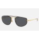 RB3668
Lenses: Grey Classic  +  Frame: Shiny Gold