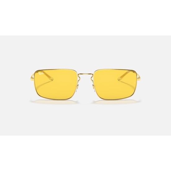 RB3669
Lenses: Yellow Photochromic Classic  +  Frame: Shiny Gold
