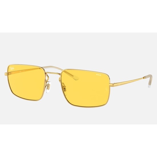 RB3669
Lenses: Yellow Photochromic Classic  +  Frame: Shiny Gold