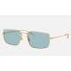 RB3669
Lenses: Blue Photochromic Classic  +  Frame: Shiny Gold