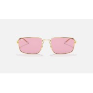 RB3669
Lenses: Pink Photochromic Classic  +  Frame: Shiny Gold