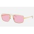 RB3669
Lenses: Pink Photochromic Classic  +  Frame: Shiny Gold