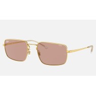 RB3669
Lenses: Brown Photochromic Classic  +  Frame: Shiny Gold
