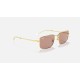 RB3669
Lenses: Brown Photochromic Classic  +  Frame: Shiny Gold