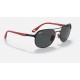 RB3685M SCUDERIA FERRARI COLLECTION
Lenses: Light Brown Gradient  +  Frame: Black