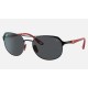 RB3685M SCUDERIA FERRARI COLLECTION
Lenses: Light Brown Gradient  +  Frame: Black