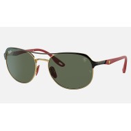 RB3685M SCUDERIA FERRARI COLLECTION
Lenses: Green Classic  +  Frame: Black