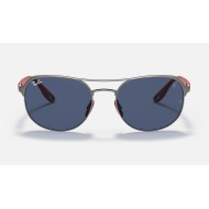 RB3685M SCUDERIA FERRARI COLLECTION
Lenses: Dark Blue Classic  +  Frame: Grey