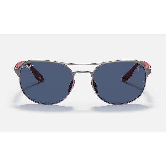 RB3685M SCUDERIA FERRARI COLLECTION
Lenses: Dark Blue Classic  +  Frame: Grey