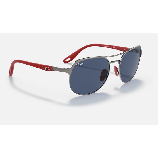 RB3685M SCUDERIA FERRARI COLLECTION
Lenses: Dark Blue Classic  +  Frame: Grey