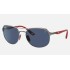 RB3685M SCUDERIA FERRARI COLLECTION
Lenses: Dark Blue Classic  +  Frame: Grey