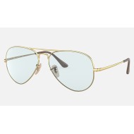 RB3689 SOLID EVOLVE
Lenses: Light Blue/Dark Violet Classic  +  Frame: Gold