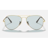 RB3689 SOLID EVOLVE
Lenses: Light Blue/Dark Violet Classic  +  Frame: Gold