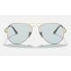 RB3689 SOLID EVOLVE
Lenses: Light Blue/Dark Violet Classic  +  Frame: Gold