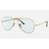 RB3689 SOLID EVOLVE
Lenses: Light Blue/Dark Violet Classic  +  Frame: Gold