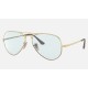 RB3689 SOLID EVOLVE
Lenses: Light Blue/Dark Violet Classic  +  Frame: Gold