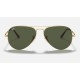 AVIATOR METAL II
Lenses: Green Classic G-15  +  Frame: Gold