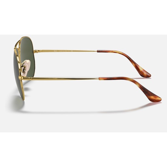 AVIATOR METAL II
Lenses: Green Classic G-15  +  Frame: Gold