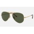 AVIATOR METAL II
Lenses: Green Classic G-15  +  Frame: Gold