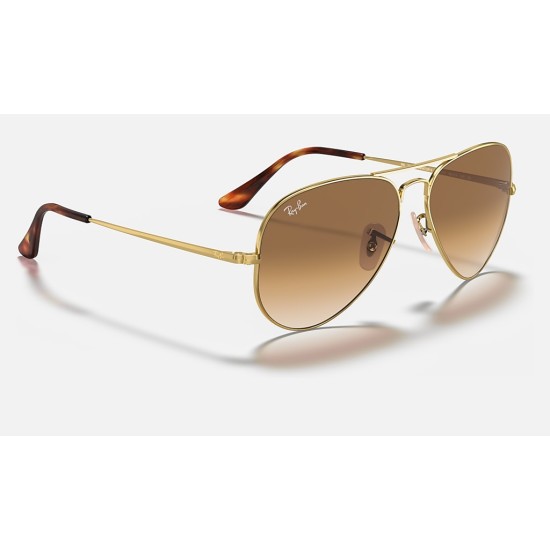 AVIATOR METAL II
Lenses: Light Brown Gradient  +  Frame: Gold