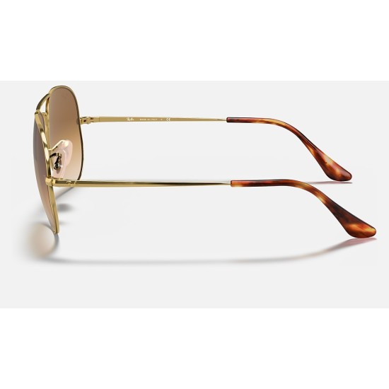 AVIATOR METAL II
Lenses: Light Brown Gradient  +  Frame: Gold