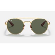 RB3696M SCUDERIA FERRARI COLLECTION
Lenses: Green Classic  +  Frame: Gold