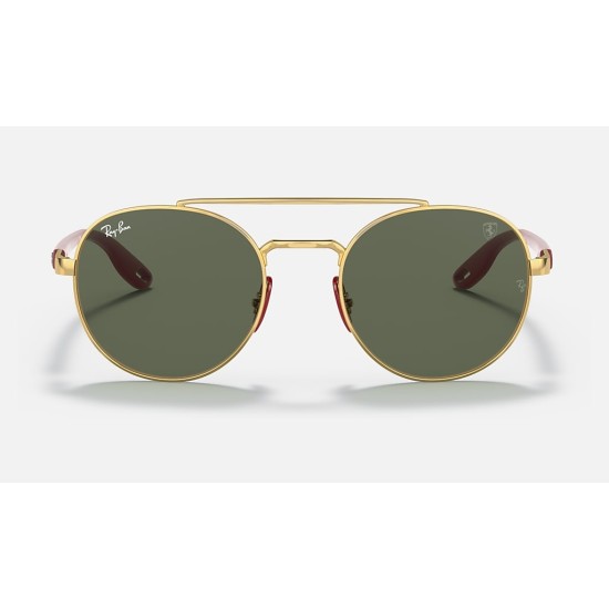 RB3696M SCUDERIA FERRARI COLLECTION
Lenses: Green Classic  +  Frame: Gold