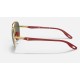 RB3696M SCUDERIA FERRARI COLLECTION
Lenses: Green Classic  +  Frame: Gold