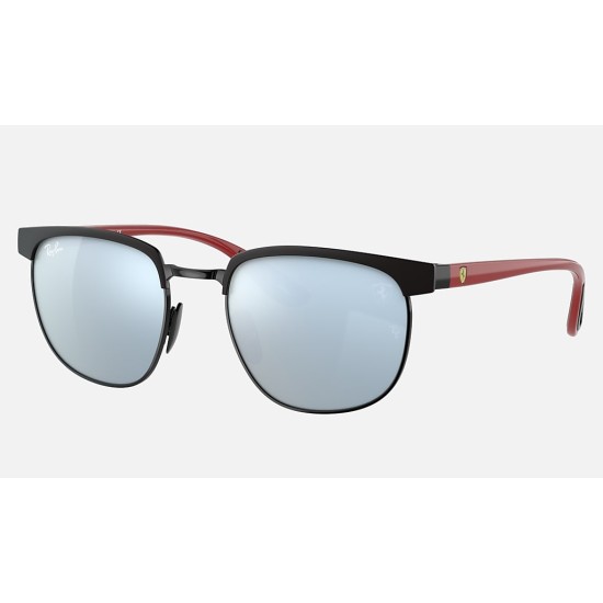 RB3698M SCUDERIA FERRARI COLLECTION
Lenses: Silver Mirror  +  Frame: Matte Black On Black