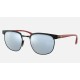 RB3698M SCUDERIA FERRARI COLLECTION
Lenses: Silver Mirror  +  Frame: Matte Black On Black