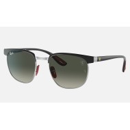 RB3698M SCUDERIA FERRARI COLLECTION
Lenses: Grey Gradient  +  Frame: Black On Silver