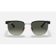 RB3698M SCUDERIA FERRARI COLLECTION
Lenses: Grey Gradient  +  Frame: Black On Silver